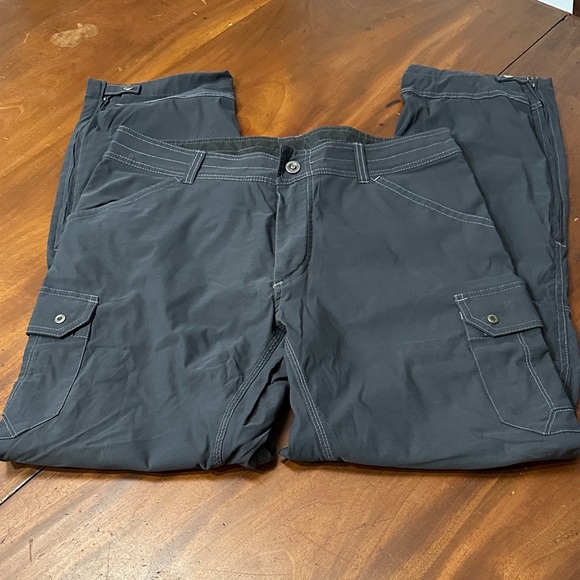 Kuhl Men's Charcoal Cargo Pants